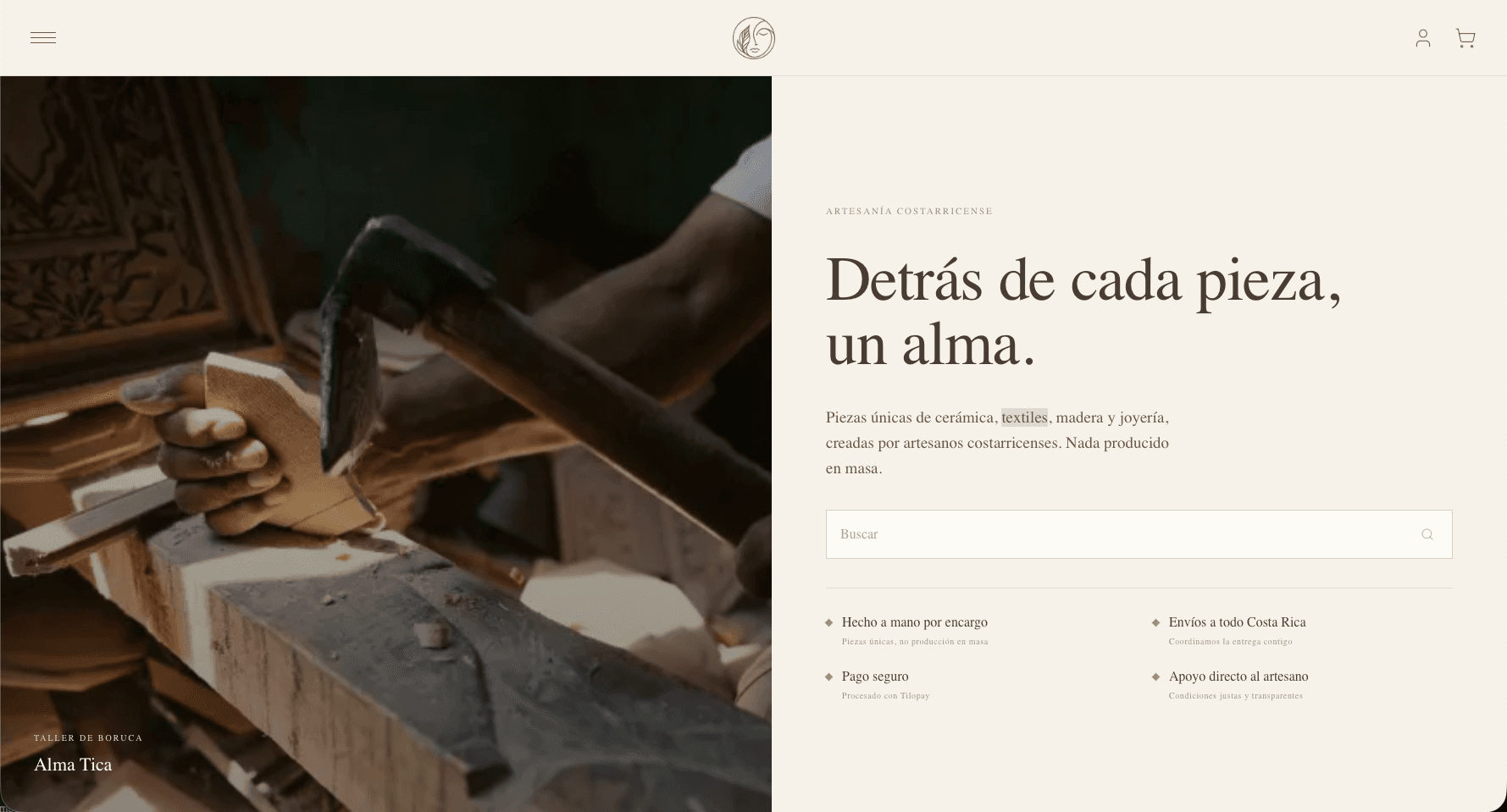 pagina web Alma Tica